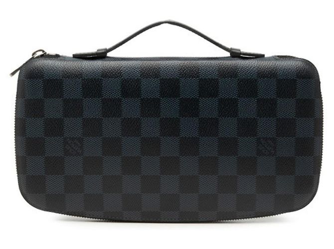 Organizer Louis Vuitton Damier Cobalt Long Wallet Navy blue