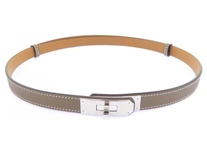 Hermès Cinto Hermes Kelly 18mm Marrom