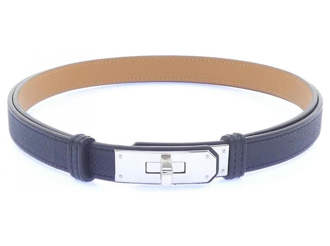 Hermès Hermes Kelly 18mm Standard Gürtel Schwarz