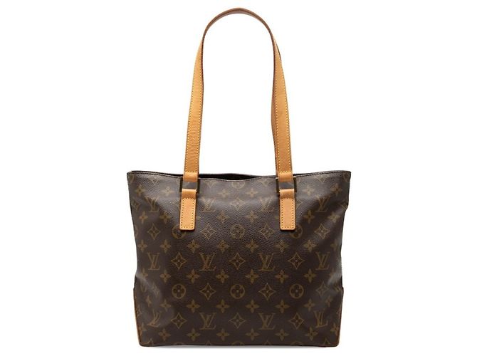 Borsa Cabas Piano Monogram Louis Vuitton Marrone