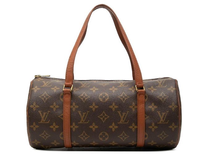 Louis Vuitton Monogram Papillon 30 Handtasche Braun