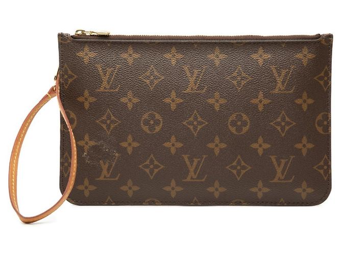 Sac à main et pochette Louis Vuitton Monogram Neverfull Marron