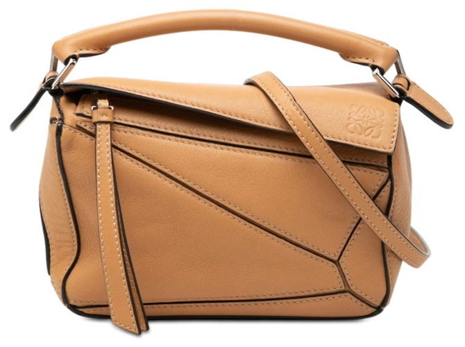 Borsa a mano Loewe Anagram Puzzle Mini Marrone