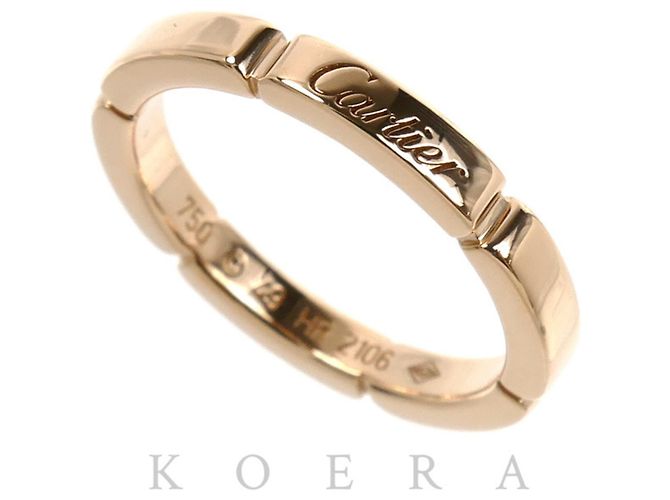Anillo Cartier de oro rosa 18K