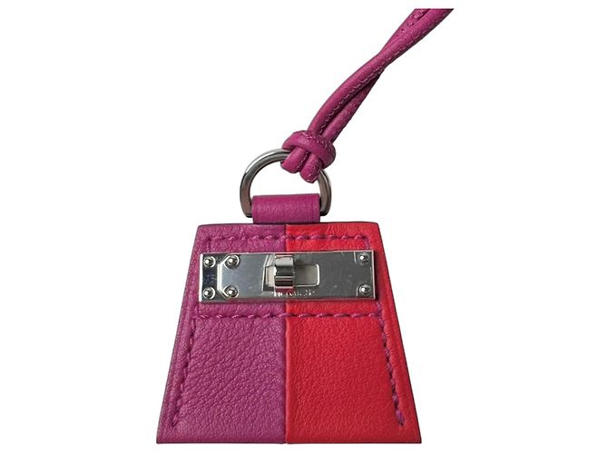Hermès Collier Hermes Mon Petit Kelly PM Silver Hardware 