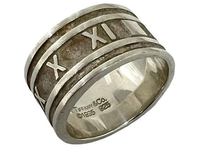 Tiffany & Co Anillo Tiffany Atlas Wide Band en plata
