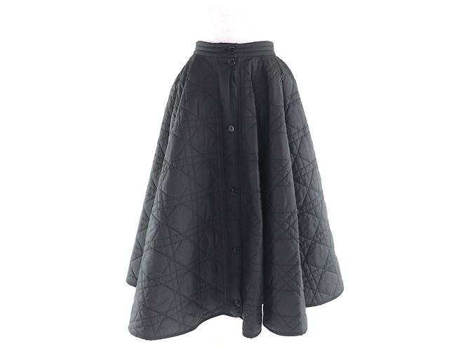 Christian Dior Polyester Skirt Black