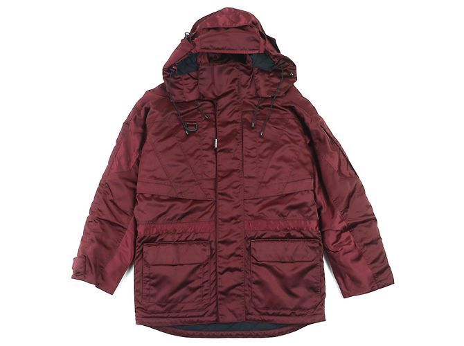 Casaco Balenciaga em nylon Grape Marrom Bordeaux
