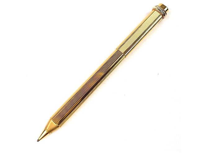 Penna a sfera Cartier Trinity Stripe D'oro