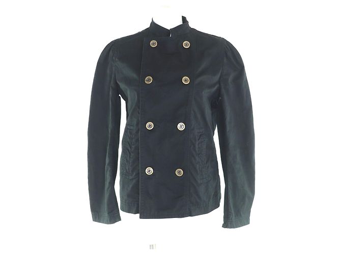 Autre Marque Chaqueta de algodón tricot COMME des GARCONS Negro