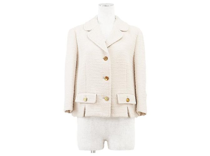 Giacca in tweed bouclé Gucci Crudo