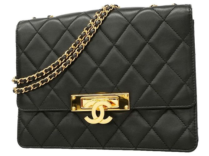 Bolso de hombro Chanel Matelassé Negro