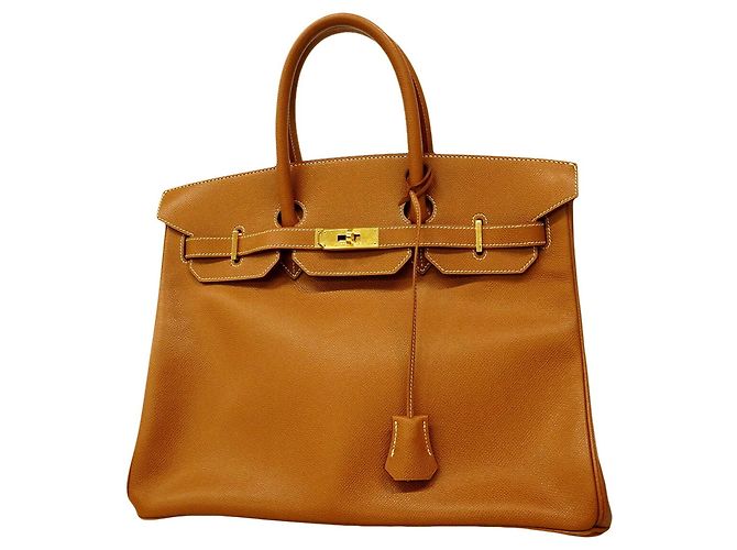 Hermès Sac à main Hermes Birkin 35 Doré