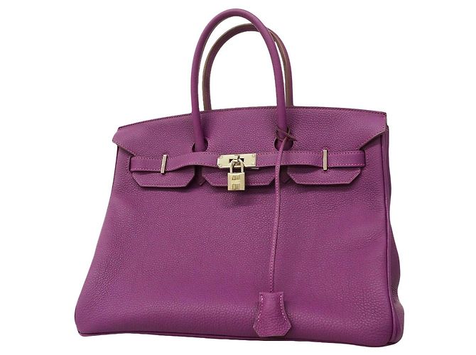 Hermès Hermes Birkin 35 Togo Anemone Handtasche