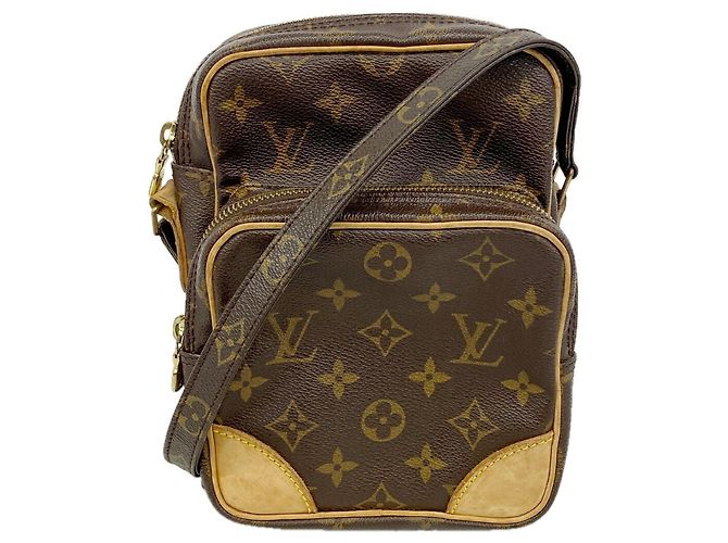 Louis Vuitton Monogram Amazon Shoulder Bag M45236 Marrom
