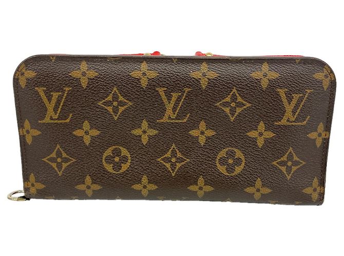 Louis Vuitton Monogram Wave Portefeuille Insolite Long Wallet Roja