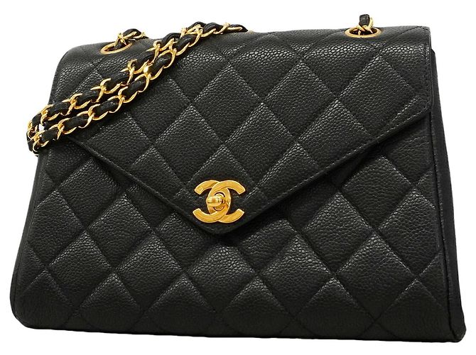 Borsa a tracolla Chanel Matelassé Nero