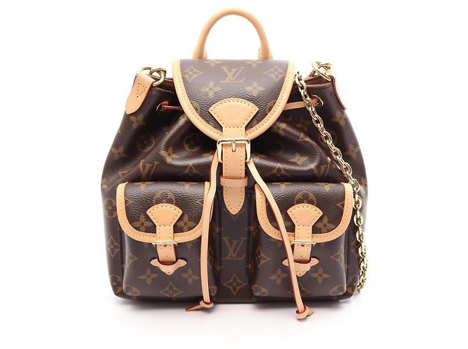 Louis Vuitton Excursion PM Monogram 2-way Backpack/Handbag Brown