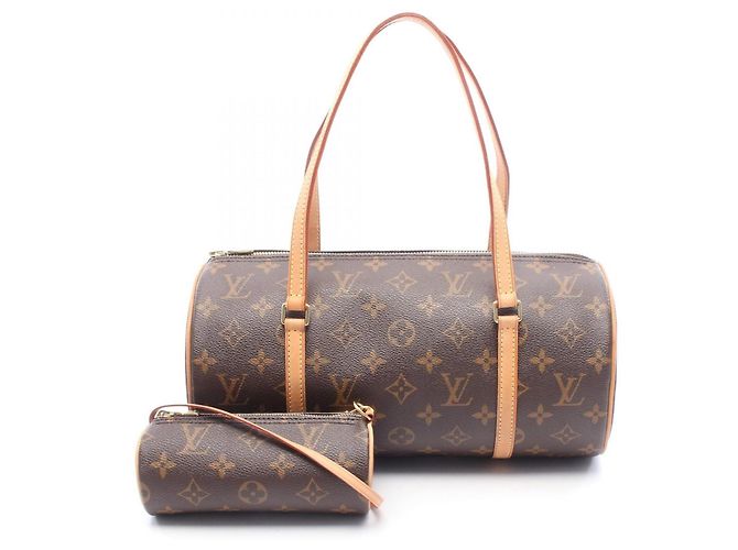 Louis Vuitton Papillon 30 Monogram Handtasche Braun