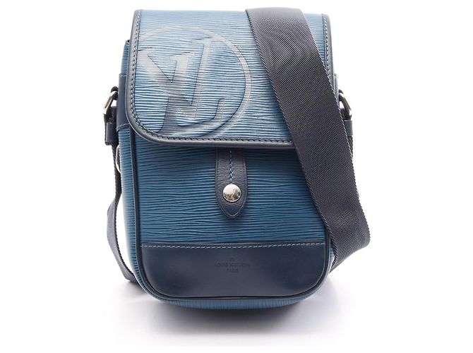 Borsa a Tracolla Downtown BB Louis Vuitton Blu
