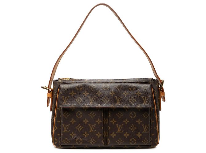 Louis Vuitton Brown Monogram Viva Cite GM Marrom