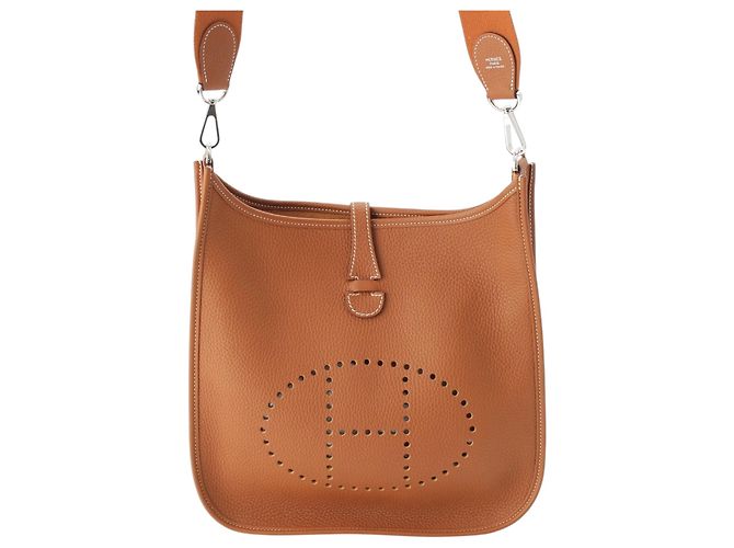 Hermès Brown Clemence Evelyne III 29 Marrom