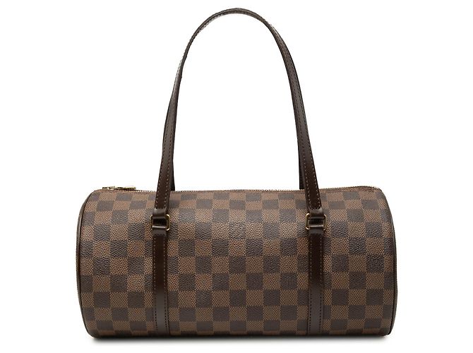 Louis Vuitton Brown Damier Ebene Papillon 30 Marrom