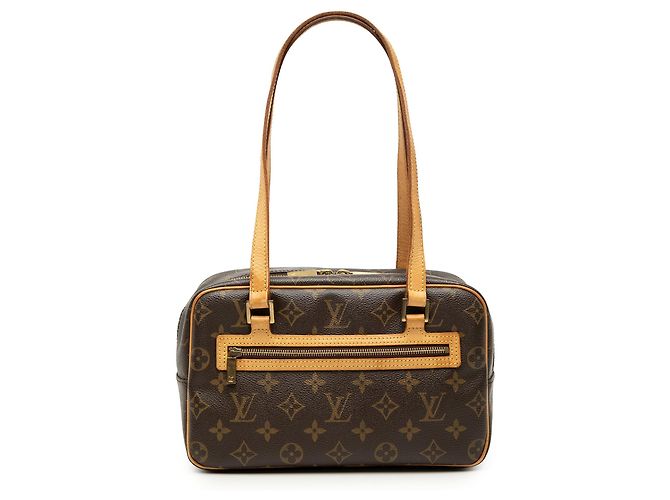 Louis Vuitton Brown Monogram Cite MM Marrom