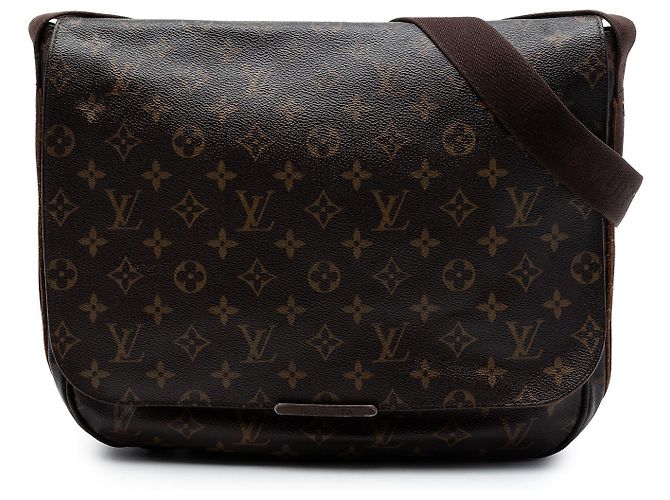 Louis Vuitton Brown Monogram Beaubourg Messenger MM Marron
