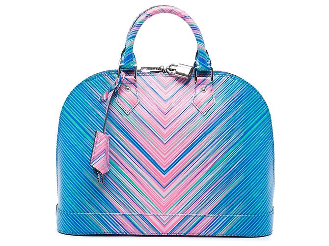 Louis Vuitton Blue Epi Tropical Alma PM