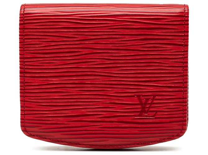 Monedero Louis Vuitton Red Epi Roja