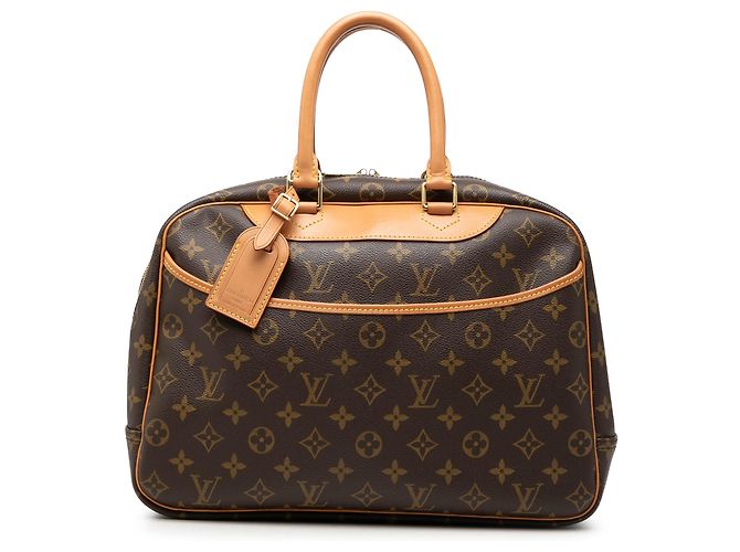 Louis Vuitton Brown Monogram Deauville Marron