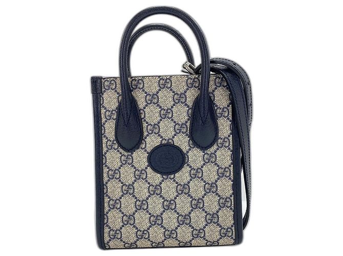 Borsa a tracolla Gucci Interlocking G Beige