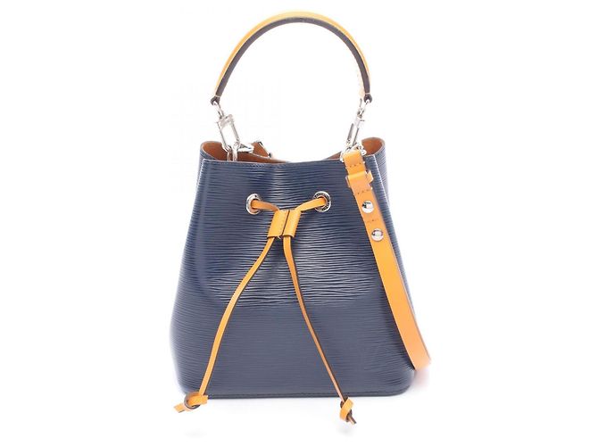 Néonoé Sac à main Louis Vuitton NeoNoe BB Orange Bleu Marine