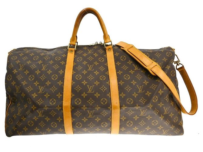 Louis Vuitton Keepall Bandoulière Monogram 60 Marrom