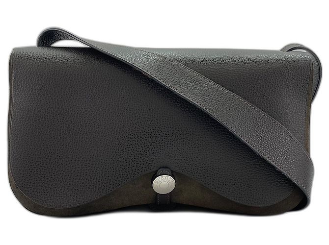 Hermès Borsa a tracolla Hermes Colorado MM in marrone