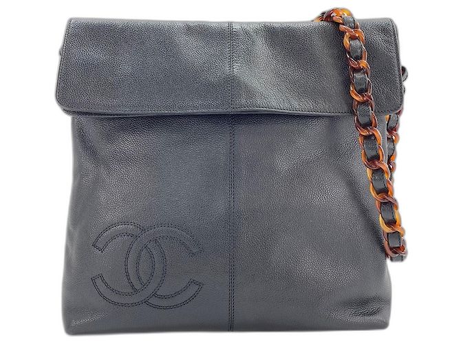 Borsa a tracolla Chanel nera Nero