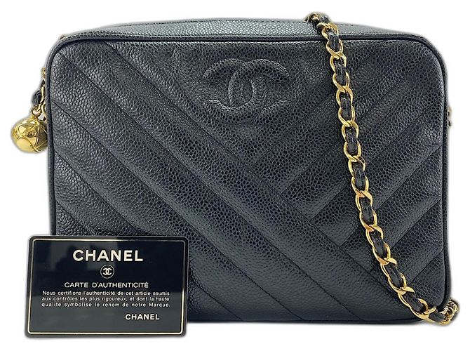Borsa a tracolla Chanel nera Nero