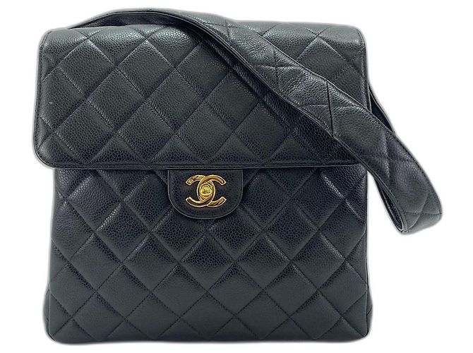 Borsa a tracolla Chanel Matelassé Nero