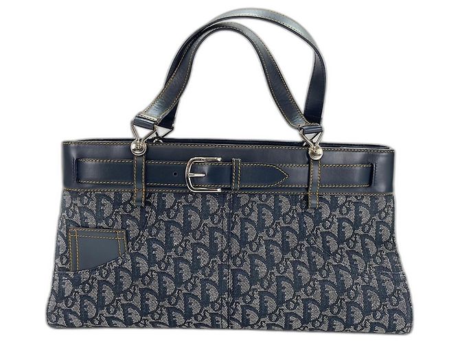 Borsa Christian Dior Navy Blu navy