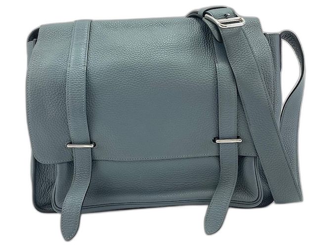Hermès Borsa a tracolla Hermes Steve Wright in Gray Marrone