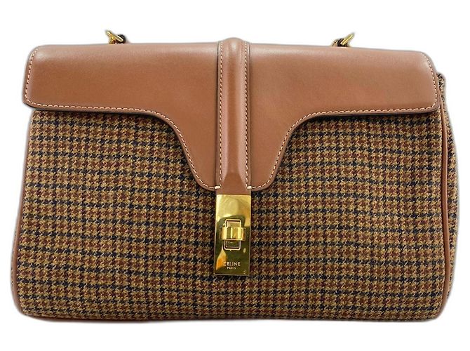 Céline Borsa a tracolla Celine Teen Soft 16 Marrone