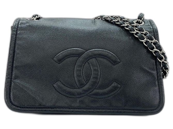 Borsa a tracolla Chanel nera Nero