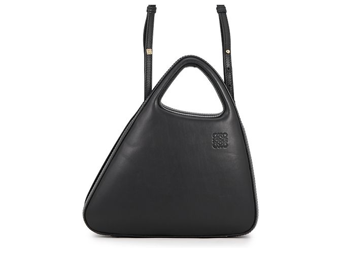 Borsa Loewe Architect A in vitello nero