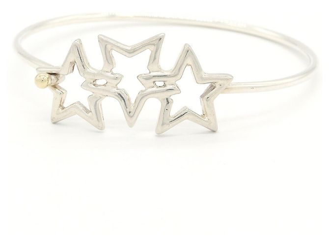 Tiffany & Co. Bracciale Triple Star Argento