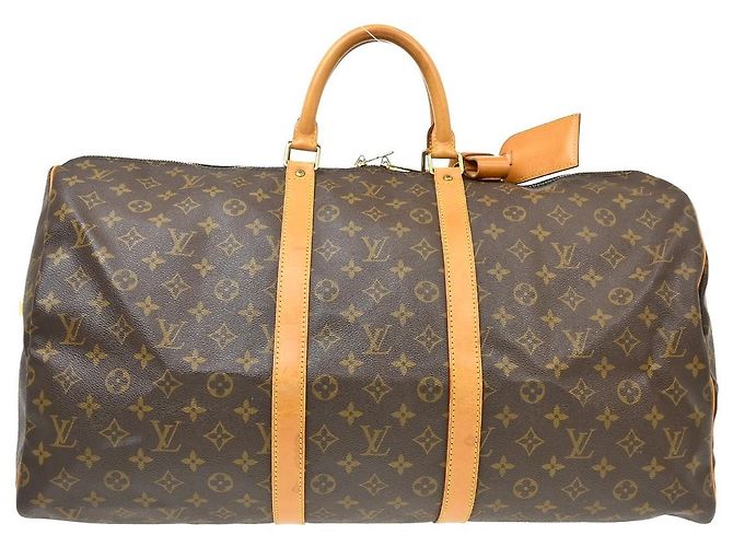 Louis Vuitton Keepall Monogram 55 Marron