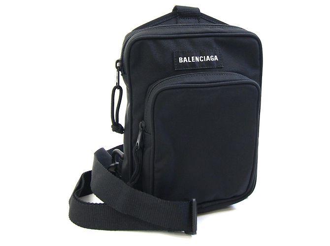 Borsa a tracolla Balenciaga Explorer Nero