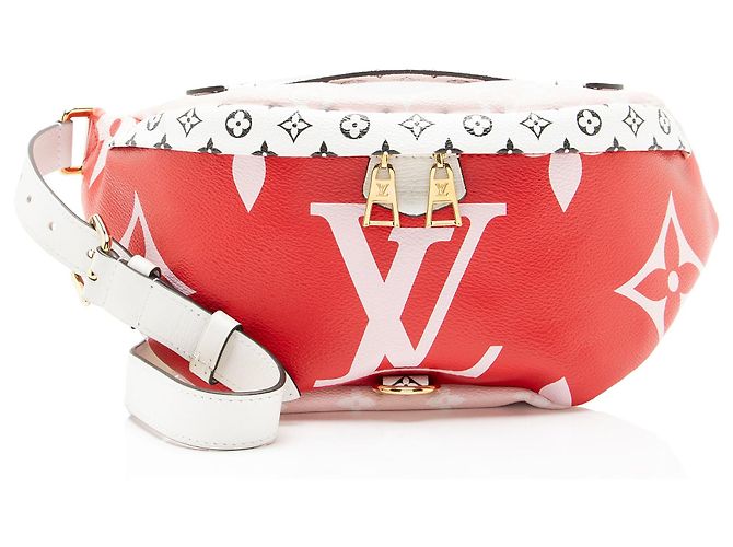 Bumbag Riñonera Louis Vuitton Giant Monogram Canvas Roja