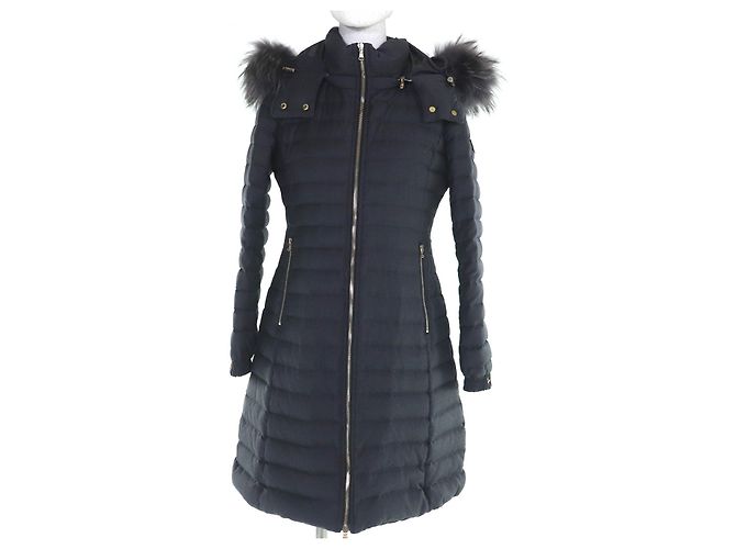 Autre Marque TATRAS CIMA Wool Down Coat Brown Dark grey