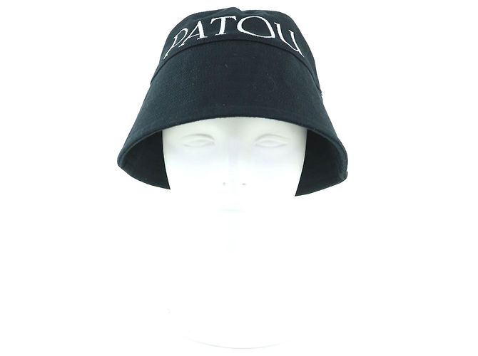 Autre Marque PATOU Sombrero bucket de algodón Patou Negro
